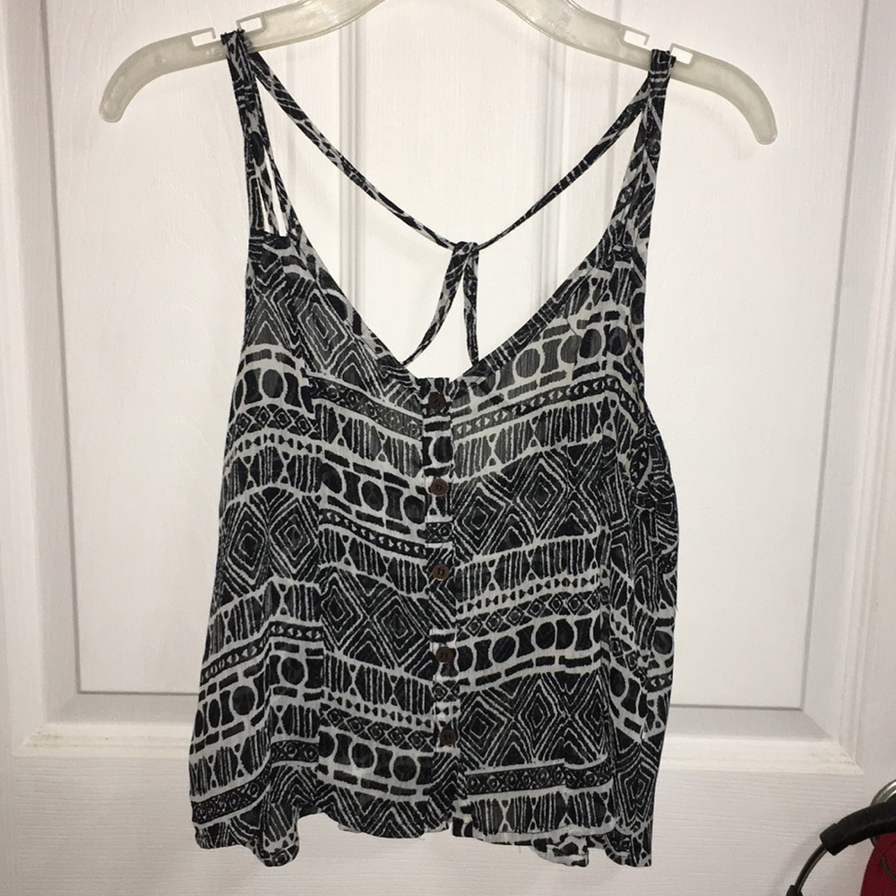 Brandy Melville sheer top